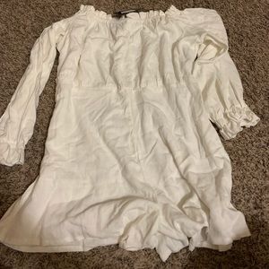 New white romper by Nasty Gal never worn before